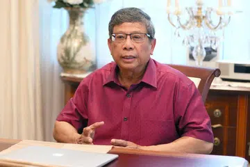 TIDAK BOLEH BERPIHAK: Encik Mohamed Salleh Marican berkata Presiden Dipilih tidak dapat memenuhi tugas Perlembagaan dengan baik jika terikat dengan sokongan daripada mana-mana parti politik.