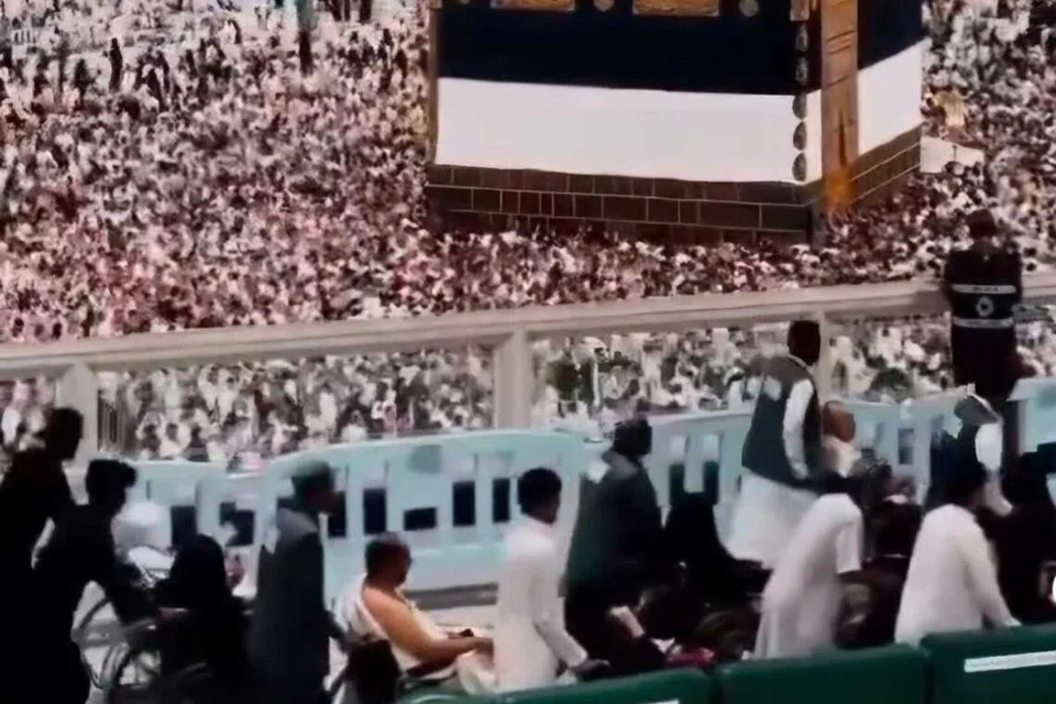 masjidil haram, laluan warga emas