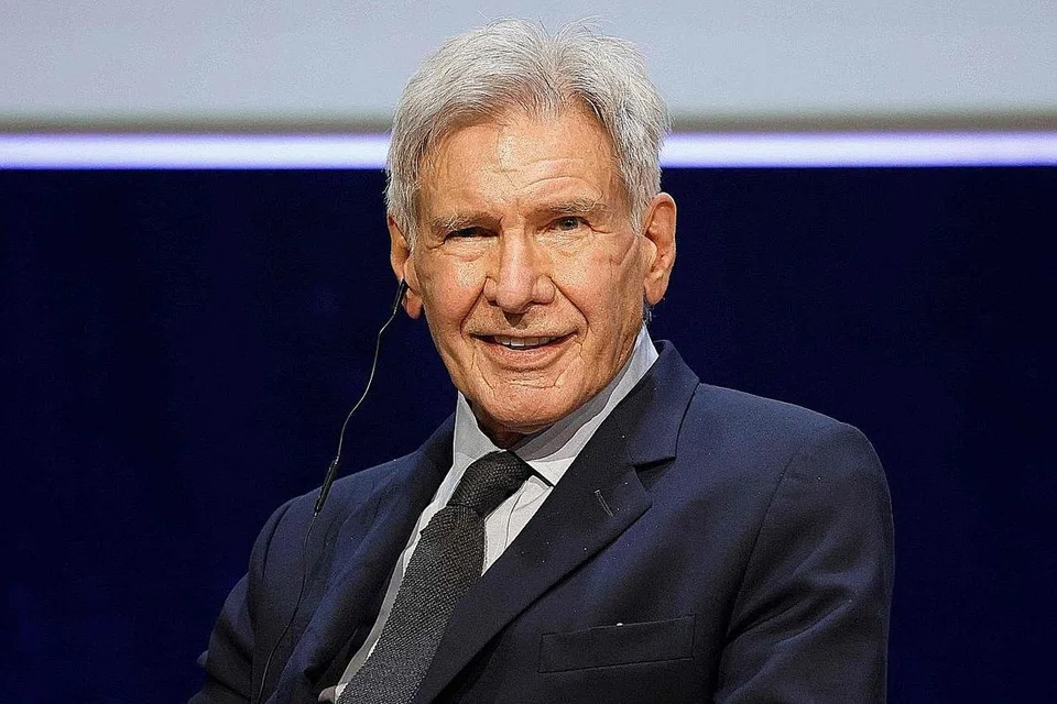 TETAP BERTENAGA: Harrison Ford, yang terkenal dengan watak Indiana Jones. - Foto-foto AFP
