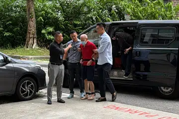 jenayah, Jiran ditikam di Yishun