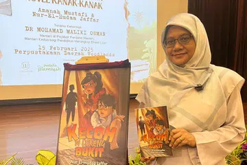 Penulis novel ‘Kecoh Di Lereng Bukit’, Nur-El-Hudaa Jaafar, berharap novelnya akan memberi pembaca keyakinan membuat pilihan terbaik  dalam keadaan mencabar.