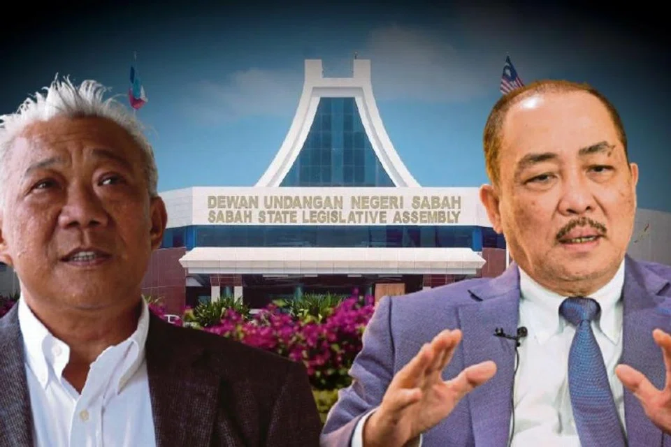 Ketua Menteri Sabah merangkap Pengerusi Gabungan Rakyat Sabah (GRS), Datuk Seri Hajiji Noor (kanan) dan Ketua Barisan Nasional Sabah, Datuk Seri Bung Mokhtar Radin, merupakan dua pemimpin berpengaruh di negeri itu.
