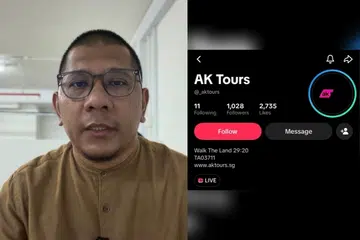 ustaz aiman khalid, pakej umrah, gangguan seksual tiktok