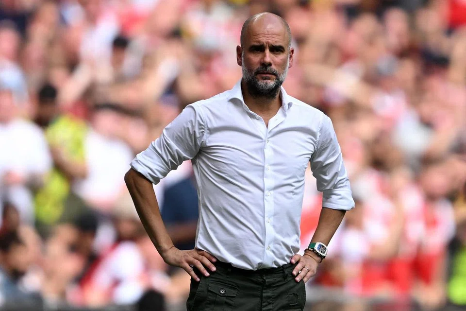 PEP GUARDIOLA: Pengurus Manchester City.