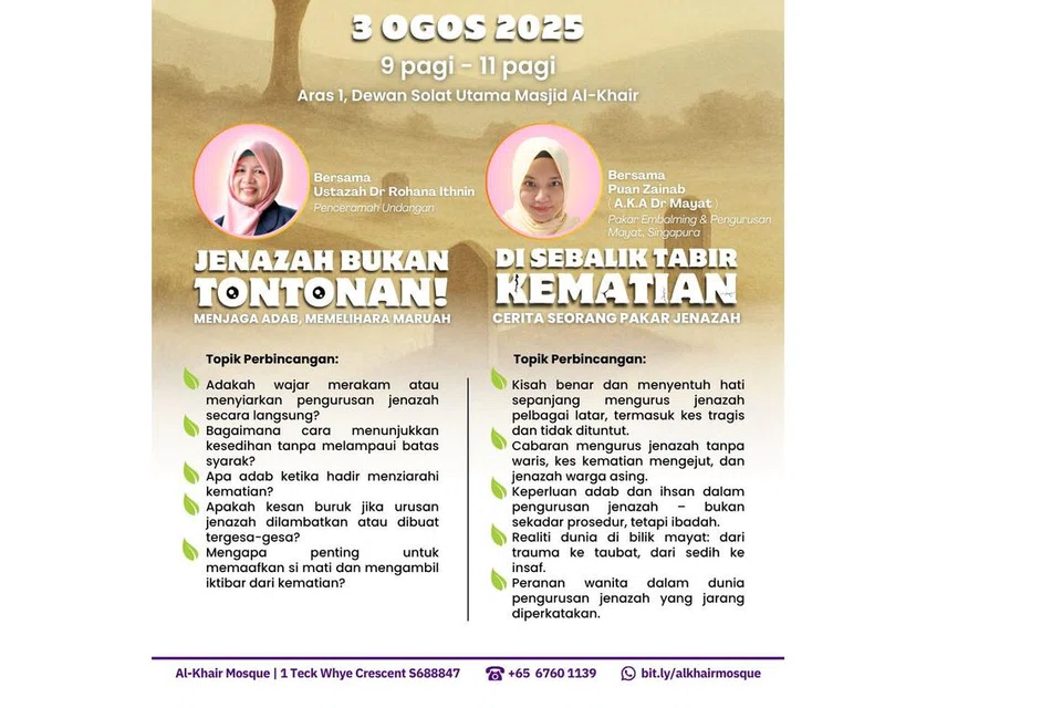 Fahami erti sebenar menghormati mereka yang meninggal dunia, agar jenazah tidak menjadi bahan tontonan, tetapi sumber keinsafan untuk kehidupan yang lebih beradab dan bertakwa. 