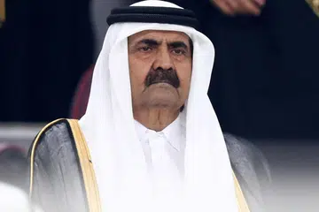 Mantan Emir Qatar, Sheikh Hamad bin Khalifa Al-Thani.
