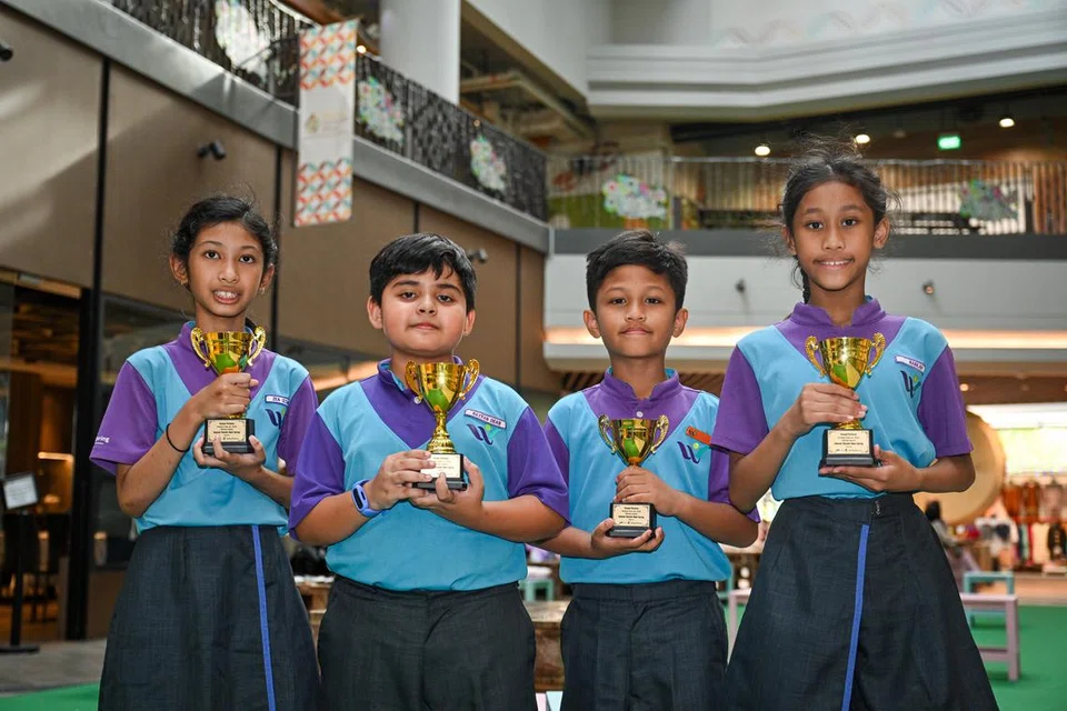 Kumpulan Geng 20 Persen! dari Sekolah Rendah West Spring terdiri daripada (dari kiri)  Zea Izzara Mohammad Hazad, Rayyan Dean Dhillon,  Muhammad Dayyan Muhammad Danial dan Nabilah Insyirah Muhammmad Noor Irwan. Mereka berjaya merangkul juara bagi Peraduan TikTok dan Video, anjuran Gen G bagi kategori sekolah rendah.
