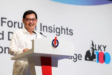 PENTING PELIHARA MASYARAKAT BERBILANG KAUM: Timbalan Perdana Menteri, Encik Heng Swee Keat menyentuh tentang peri penting mempertahankan keharmonian antara masyarakat berbilang bangsa dan identiti di Singapura dalam ucapannya. 
