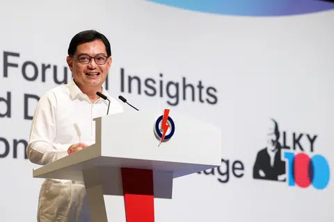 PENTING PELIHARA MASYARAKAT BERBILANG KAUM: Timbalan Perdana Menteri, Encik Heng Swee Keat menyentuh tentang peri penting mempertahankan keharmonian antara masyarakat berbilang bangsa dan identiti di Singapura dalam ucapannya. 