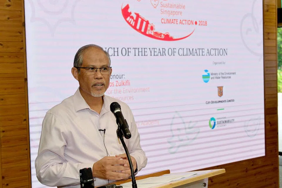 Menteri Sekitaran dan Sumber Air, Encik Masagos Zulkifli Masagos Mohamad,