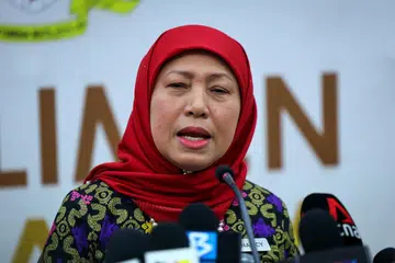 Menteri Pembangunan Wanita, Keluarga dan Masyarakat Datuk Seri Nancy Shukri.
