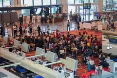 Terdapat 5.35 juta pergerakan penumpang di Lapangan Terbang Changi pada Februari 2024.