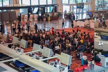 Terdapat 5.35 juta pergerakan penumpang di Lapangan Terbang Changi pada Februari 2024.