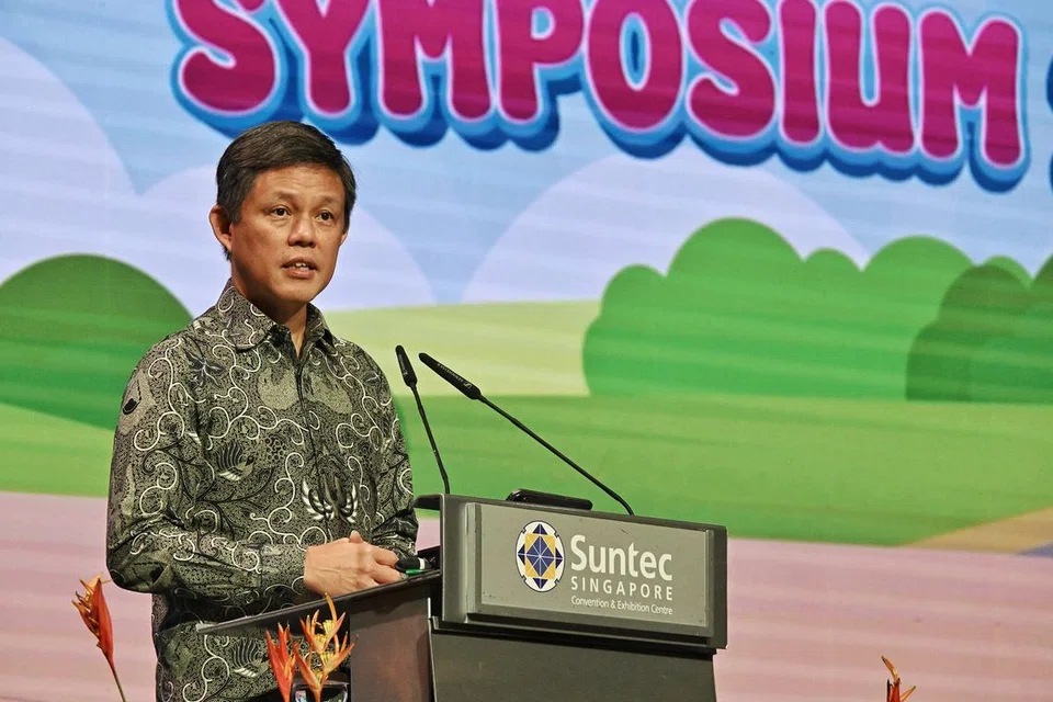 Menteri Pendidikan, Encik Chan Chun Sing umumkan langkah-langkah tambahan untuk menyokong pelajar pelajari bahasa ibunda (MTL) di peringkat awal persekolahan, semasa Simposium Bahasa Ibunda (MTLS) ke-13 yang diadakan di Pusat Konvensyen Suntec City pada 14 September.