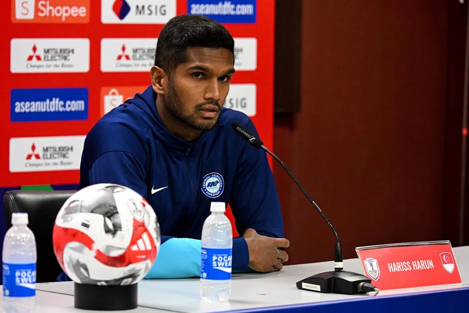 Pemain bola sepak berpengalaman Singapura, Hariss Harun, berkongsi pandanganannya tentang perlawanan terakhir Kumpulan A Piala AFF Mitsubishi Electric yang akan berlangsung pada 20 Disember di Stadium Nasional Bukit Jalil. Persidangan praperlawanan media itu diadakan di Stadium Nasional Bukit Jalil pada 19 Disember.