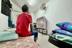 ‘Zak’ (bukan nama sebenar) telah menetap di Masjid Assyakirin di ruang yang dikhaskan pihak masjid sejak Jun.
