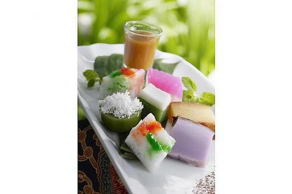 MUZIUM PERANAKAN: Kuih tradisi kaum Baba yang serupa kuih Melayu tetapi dipanggil kuih Nyonya. - Foto fail