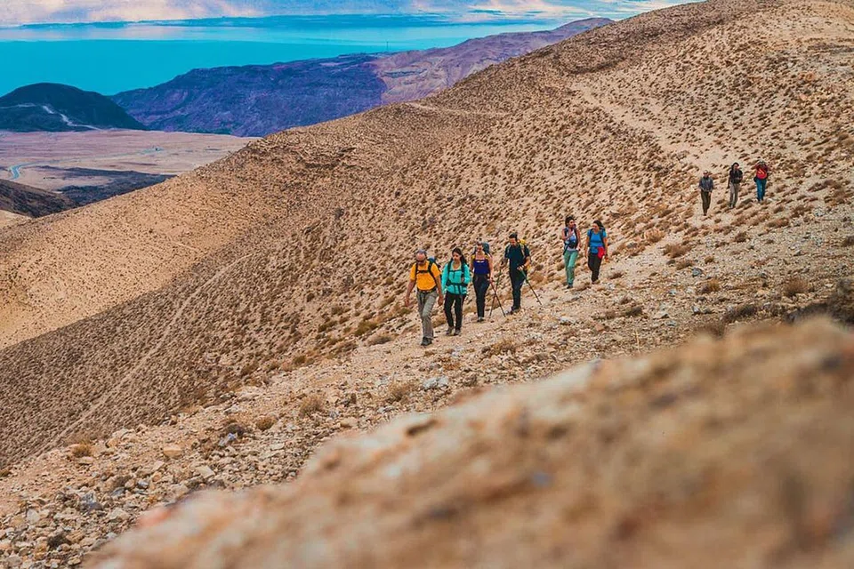 JAUH PERJALANAN, LUAS PEMANDANGAN: Jordan Trail menawarkan pengembara peluang menjelajah Jordan dari utara ke selatan dengan mengikut laluan sepanjang 650 kilometer. - Foto ALI BARQAWI STUDIOS