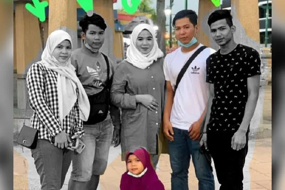 KEMALANGAN, Jerantut, malam raya, empat beradik