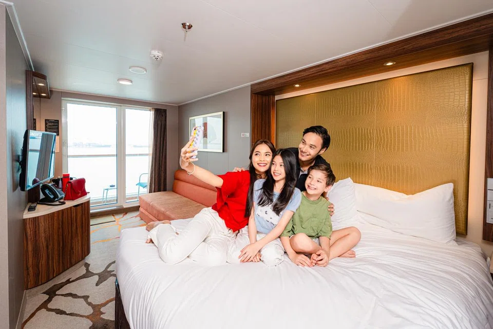 Bilik ‘Balcony Deluxe’ dalam Genting Dream.