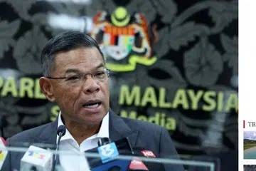 Menteri Dalam Negeri, Datuk Seri Saifuddin Nasution Ismail.