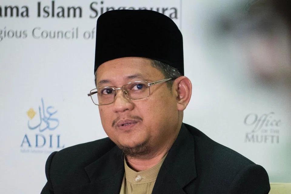 Mufti Dr Mohamed Fatris Bakaram. 