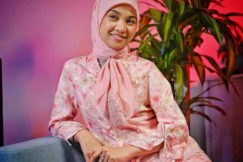 nabila razali, tak sabar nak raya