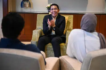 Dr Maliki Osman bertemu media di ibu pejabat Kementerian Ehwal Luar (MFA) pada 19 Mei bagi temu bual penutup sebelum bersara dari politik.