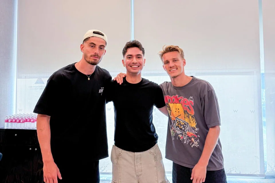 Menspire Singapore, Arsenal, Muhammed Danesh Sweegers, Kai Havertz, Martin Ødegaard