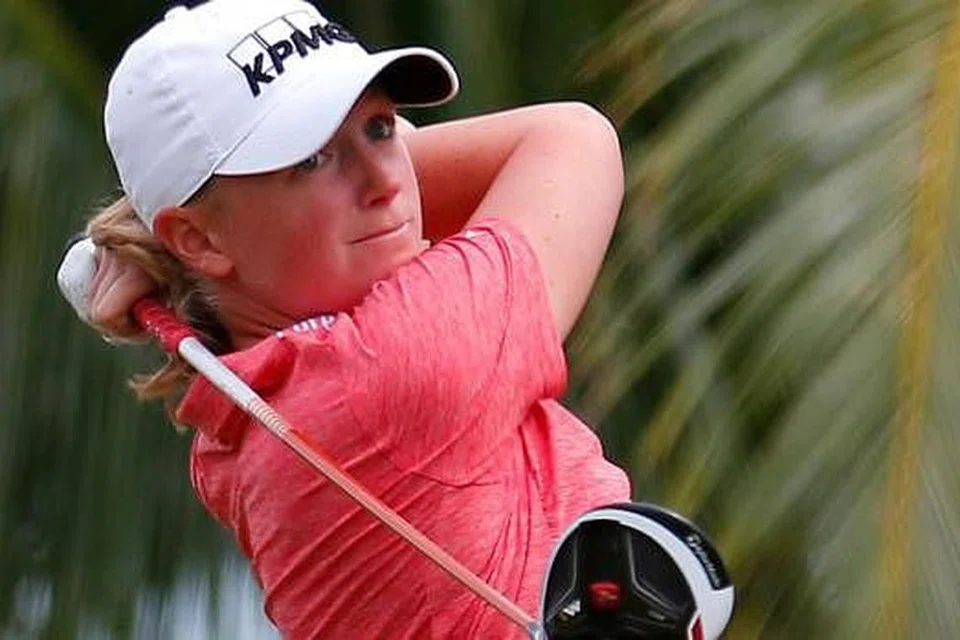 PENCABAR YANG BAHAYA: Selepas muncul naib juara di enam kejohanan yang disertainya tahun lalu, Stacy Lewis antara calon utama di Kejuaraan Wanita HSBC bulan depan. - Foto AFP