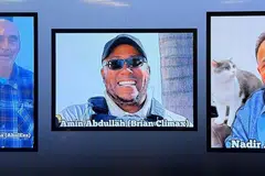insiden tembakan di Pusat Islam San Diego, penyerang dua remaja,  ideologi kebencian dalam talian, pengawal keselamatan  Amin Abdullah