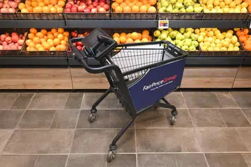 FairPrice, troli pintar, Smart Cart