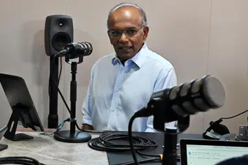 DISKRIMINASI TIDAK DITERIMA: Encik Shanmugam berkata bahawa pemerintah mengambil pendirian amat tegas terhadap sebarang diskriminasi di Home Team.