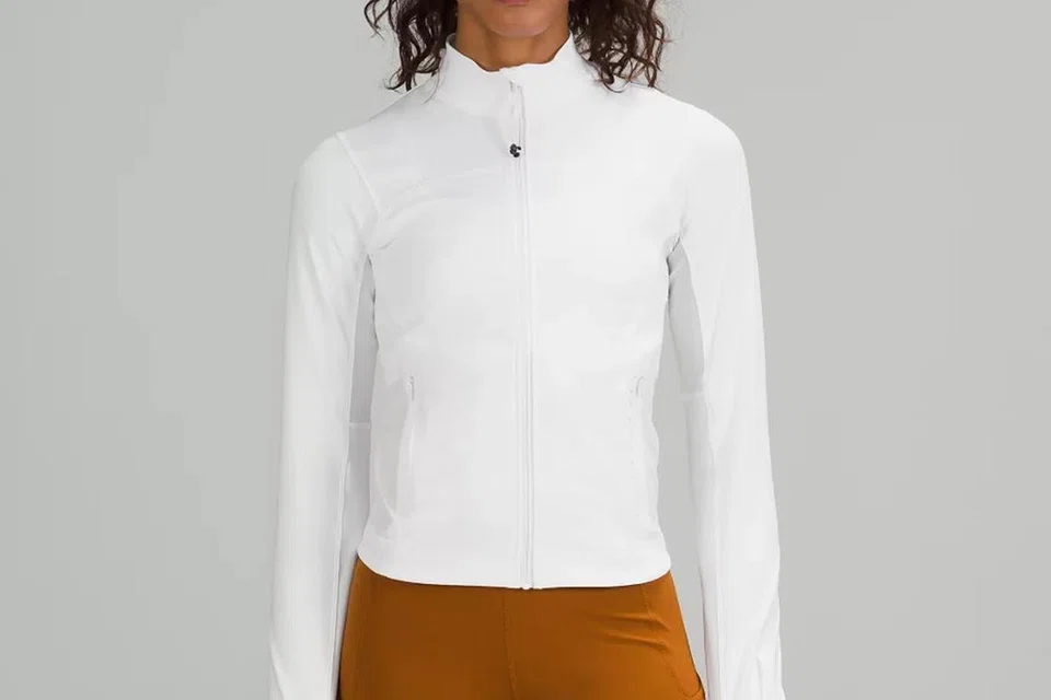 Jaket unuk Larian Perlindungan UV Ringan Lululemon.