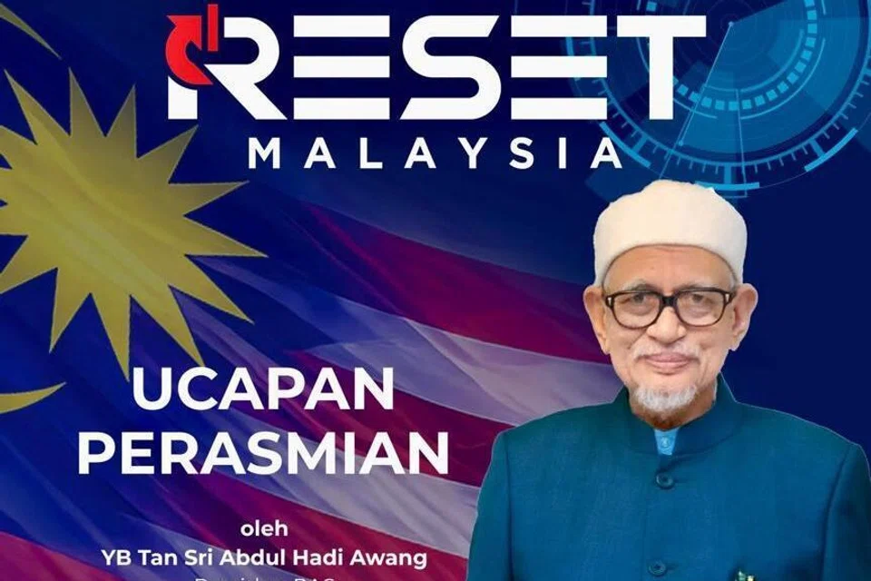 Malaysia, PAS, Konvensyen Reset, Tan Sri Abdul Hadi Awang, parti politik, Perikatan Nasional, PN, Parti Rakyat India Malaysia, MIPP