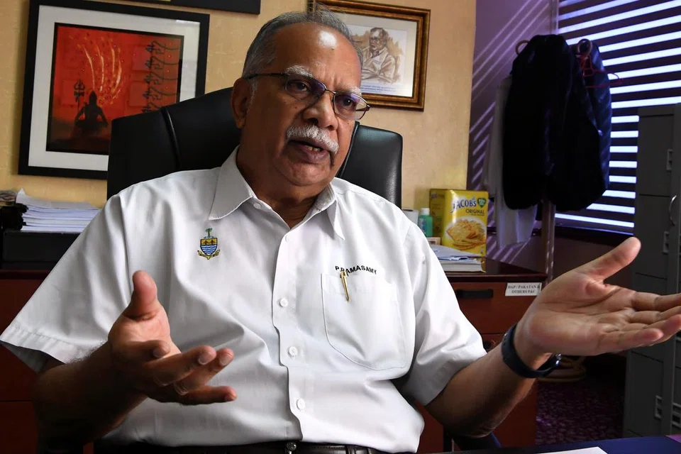 DR P. RAMASAMY: Antara mereka yang digugurkan sebagai calon Pakatan Harapan (PH) dalam Pilihan Raya Negeri Pulau Pinang.
