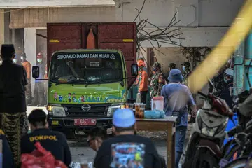 Gambar fail menunjukkan Pesantren Al Khoziny di daerah Sidoarjo, di Jawa Timur, runtuh ketika berpuluh-puluh pelajar sedang menunaikan solat asar, membunuh 67 pelajar dalam tragedi pada 29 September 2025.