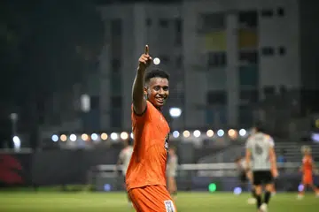 Abdul Rasaq, 24 tahun, dipinjamkan kepada Albirex Niigata daripada Lion City Sailors pada Januari, bagi mendapatkan lebih masa permainan.