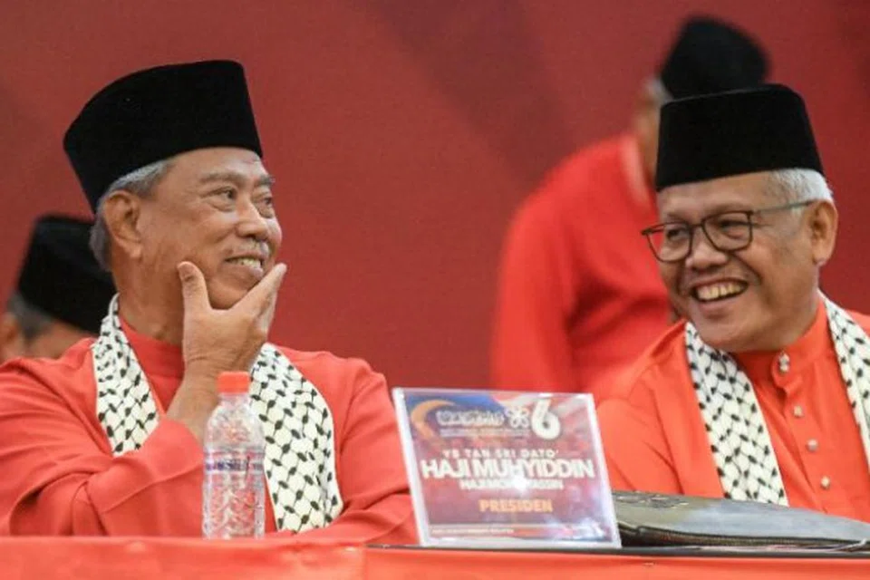 Bersatu, Muhyiddin, Hamzah Zainudin