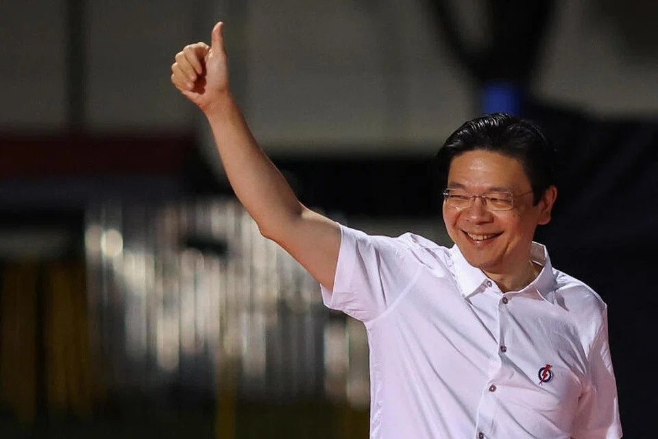 PM lawrence Wong, GE, PAP