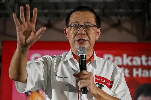ENCIK LIM GUAN ENG: Beliau berkata jenama politik PAS mengancam perpaduan dan integrasi nasional. - Foto ST