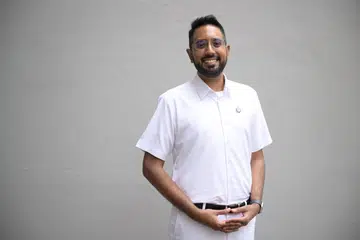 Dr Faisal Abdul Aziz, 37 tahun, bakal calon PAP di GRC Aljunied bagi GE2025.