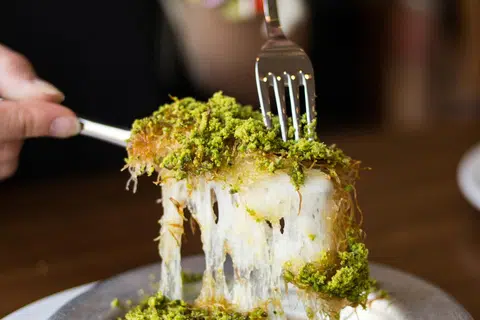 ‘Kunafa’ versi asli berasal dari Timur Tengah.