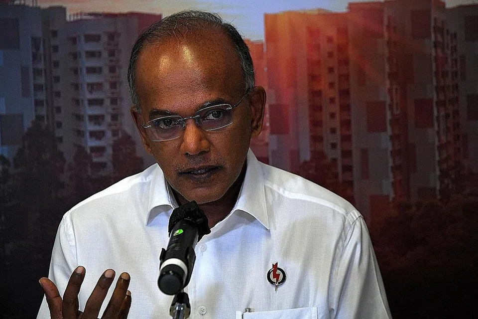 Encik K. Shanmugam, Menteri Undang-Undang merangkap Ehwal Dalam Negeri. 