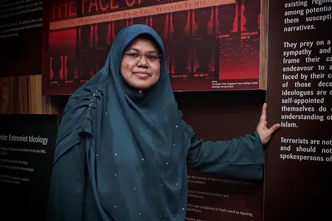 Anggota Kumpulan Pemulihan Keagamaan (RRG), Ustazah Kalthom Isa.