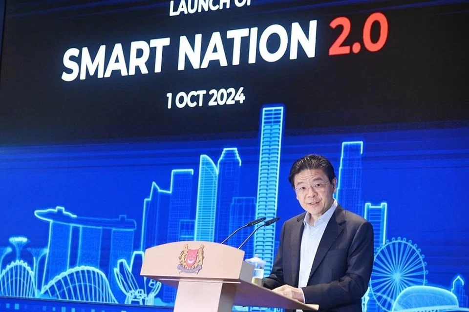 Perdana Menteri, Encik Lawrence Wong, melancarkan pelan Negara Bijak 2.0, yang memanfaatkan penggunaan teknologi untuk memacu Singapura ke era teknologi digital seterusnya.
