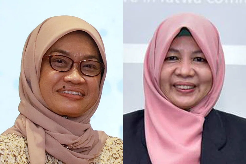 Cik Zuraidah Abdullah (kiri) dan Ustazah Rohana Ithnin