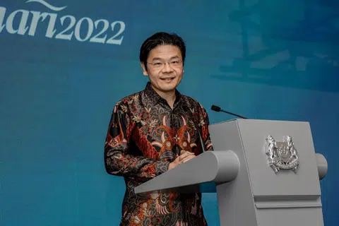 PANDANG KE HADAPAN: Belanjawan 2023 akan menetapkan bagaimana Singapura akan merebut peluang dalam dunia yang terus tidak menentu, kata Timbalan Perdana Menteri merangkap Menteri Kewangan, Encik Lawrence Wong, pada Isnin (13 Feb).