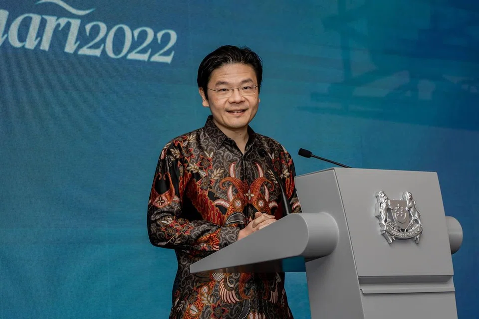 PANDANG KE HADAPAN: Belanjawan 2023 akan menetapkan bagaimana Singapura akan merebut peluang dalam dunia yang terus tidak menentu, kata Timbalan Perdana Menteri merangkap Menteri Kewangan, Encik Lawrence Wong, pada Isnin (13 Feb).
