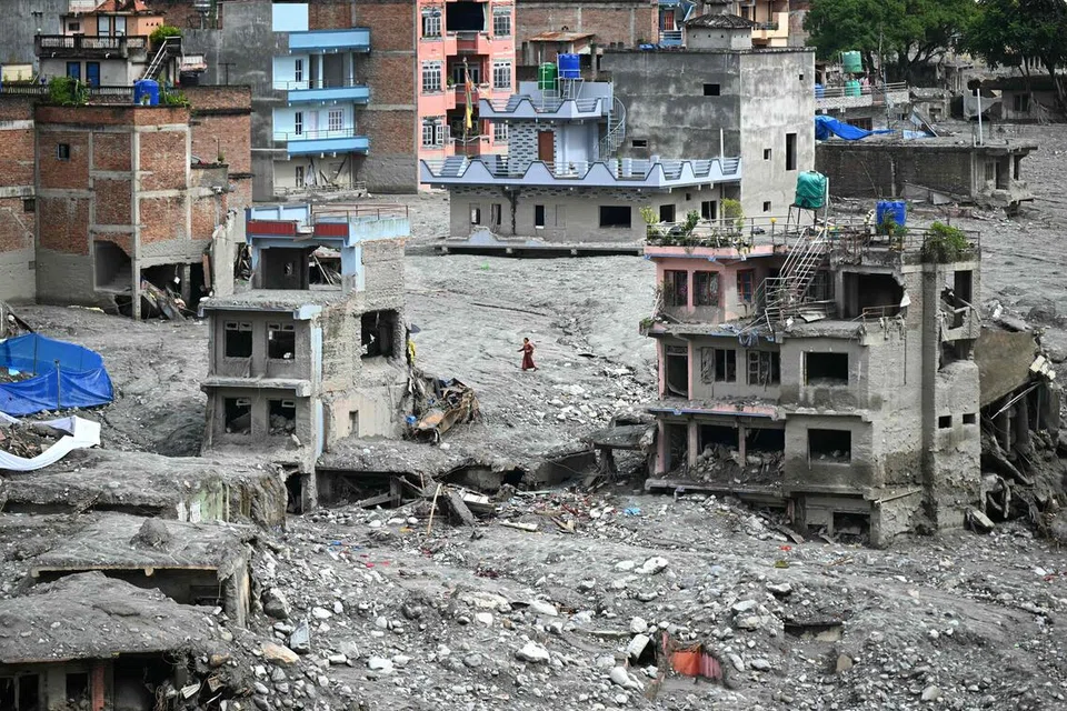 banjir nepal